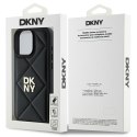 DKNY DKHCP16XPQDSLK iPhone 16 Pro Max 6.9" czarny/black Quilted Stack Logo