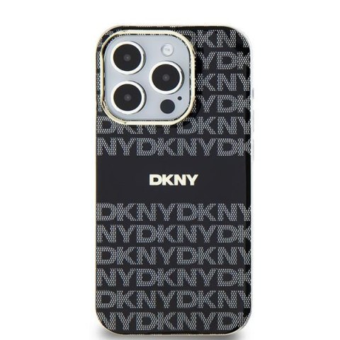 DKNY DKHMN61HRHSEK iPhone 11 / Xr6.1" czarny/black hardcase IML Mono & Stripe MagSafe