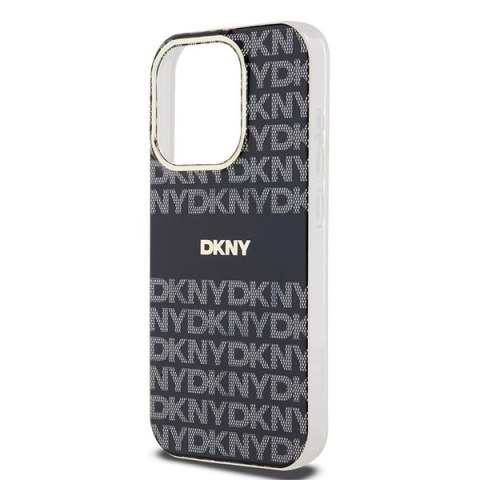 DKNY DKHMP13XHRHSEK iPhone 13 Pro Max6.7" czarny/black hardcase IML Mono & Stripe MagSafe