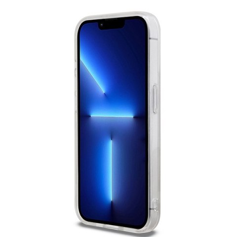 DKNY DKHMP13LHCPTSE iPhone 13 Pro / 136.1" beżowy/beige hardcase IML Checkered Mono Pattern & Printed Stripes MagSafe