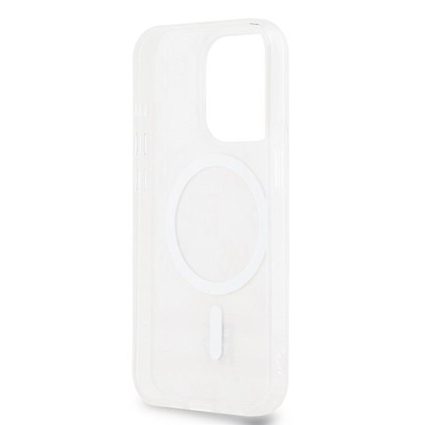 DKNY DKHMP13LHCPTSP iPhone 13 Pro / 136.1" różowy/pink hardcase IML Checkered Mono Pattern & Printed Stripes MagSafe