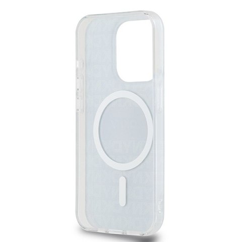 DKNY DKHMP13LHRHSEK iPhone 13 Pro / 136.1" czarny/black hardcase IML Mono & Stripe MagSafe