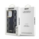DKNY DKHMP13LPCPVSLK iPhone 13 Pro / 136.1" czarny/black hardcase Leather Checkered Mono Pattern MagSafe