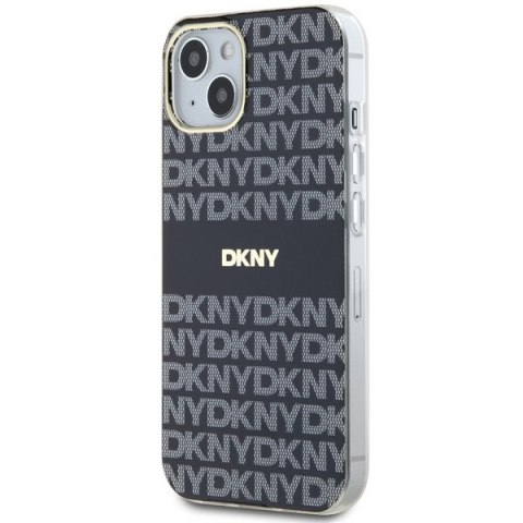 DKNY DKHMP14SHRHSEK iPhone 14 / 15 / 136.1" czarny/black hardcase IML Mono & Stripe MagSafe