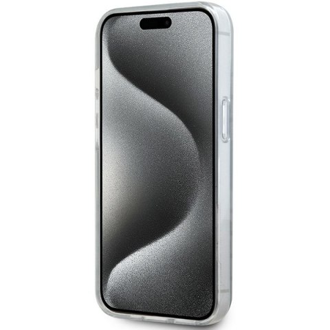 DKNY DKHMP14SHRHSEK iPhone 14 / 15 / 136.1" czarny/black hardcase IML Mono & Stripe MagSafe