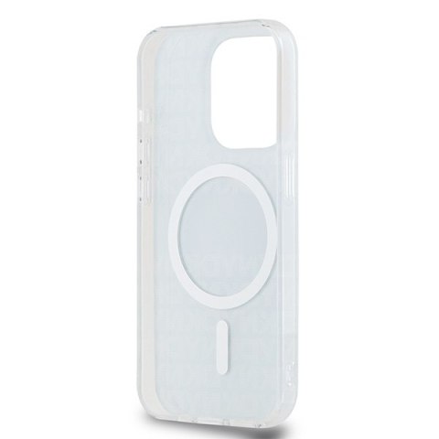 DKNY DKHMP15XHRHSEB iPhone 15 Pro Max6.7" niebieski/blue hardcase IML Mono & Stripe MagSafe