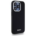 DKNY DKHMP15XPSCMCLK iPhone 15 ProMax 6.7" czarny/black hardcase Plain Logo MagSafe