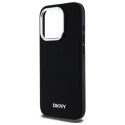 DKNY DKHMP15XPSCMCLK iPhone 15 ProMax 6.7" czarny/black hardcase Plain Logo MagSafe
