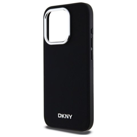DKNY DKHMP15XPSCMCLK iPhone 15 ProMax 6.7" czarny/black hardcase Plain Logo MagSafe