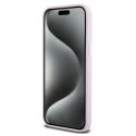 DKNY DKHMP15XSMCHLP iPhone 15 Pro Max6.7" różowy/pink hardcase Liquid Silicone Small Metal Logo MagSafe