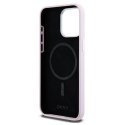 DKNY DKHMP15XSMCHLP iPhone 15 Pro Max6.7" różowy/pink hardcase Liquid Silicone Small Metal Logo MagSafe