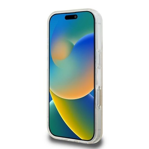 DKNY DKHMP16XHRHSEP iPhone 16 Pro Max 6.9" różowy/pink hardcase Repeat Texture Pattern With Stripe MagSafe