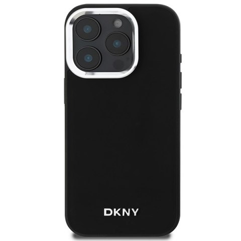 DKNY DKHMP16XPSCMCLK iPhone 16 Pro Max6.9" czarny/black hardcase Plain Silver Logo MagSafe
