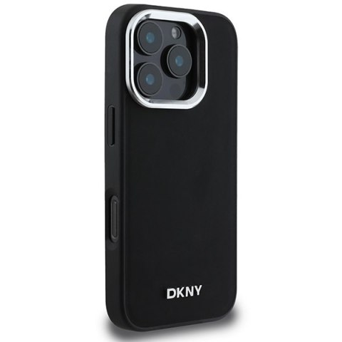 DKNY DKHMP16XPSCMCLK iPhone 16 Pro Max6.9" czarny/black hardcase Plain Silver Logo MagSafe