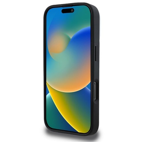 DKNY DKHMP16LPSCMCLK iPhone 16 Pro6.3" czarny/black hardcase Plain Silver Logo MagSafe