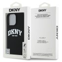 DKNY DKHMP16LSNYACH iPhone 16 Pro6.3" czarny/black hardcase Silicone White Printed Logo MagSafe
