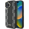 DKNY DKHMP16MPCPVSLK iPhone 16 Plus6.7" czarny/black hardcase Checkered Pattern Magsafe