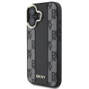 DKNY DKHMP16MPCPVSLK iPhone 16 Plus6.7" czarny/black hardcase Checkered Pattern Magsafe