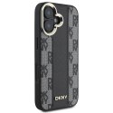 DKNY DKHMP16MPCPVSLK iPhone 16 Plus6.7" czarny/black hardcase Checkered Pattern Magsafe