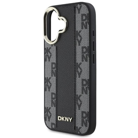 DKNY DKHMP16MPCPVSLK iPhone 16 Plus6.7" czarny/black hardcase Checkered Pattern Magsafe