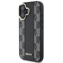 DKNY DKHMP16SPCPVSLK iPhone 166.1" czarny/black hardcase Checkered Pattern Magsafe