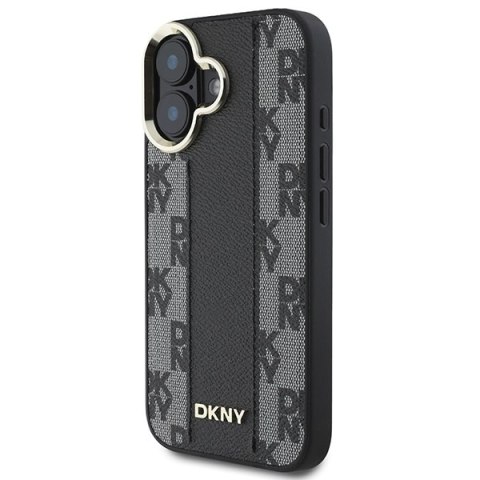 DKNY DKHMP16SPCPVSLK iPhone 166.1" czarny/black hardcase Checkered Pattern Magsafe