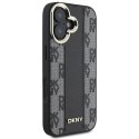 DKNY DKHMP16SPCPVSLK iPhone 166.1" czarny/black hardcase Checkered Pattern Magsafe