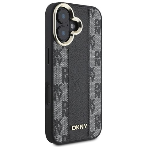 DKNY DKHMP16SPCPVSLK iPhone 166.1" czarny/black hardcase Checkered Pattern Magsafe
