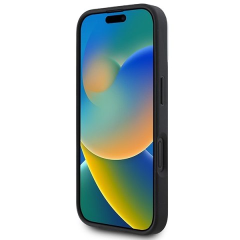 DKNY DKHMP16SPSCMCLK iPhone 16 6.1"czarny/black hardcase Plain Silver Logo MagSafe