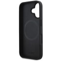DKNY DKHMP16SPSCMCLK iPhone 16 6.1"czarny/black hardcase Plain Silver Logo MagSafe
