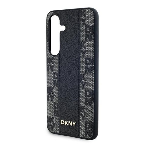 DKNY DKHMS24MPCPVSLK S24+ S926czarny/black hardcase Leather Checkered Mono Pattern MagSafe