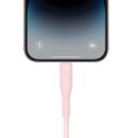 ENERGEA kabel Flow USB-C - LightningC94 MFI 1.5m różowy/pink 60W 3A PD Fast Charge