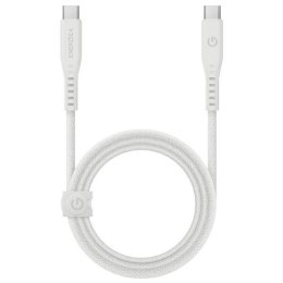 ENERGEA kabel Flow USB-C - USB-C 1.5m biały/white 240W 5A PD Fast Charge