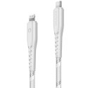 ENERGEA kabel Nyloflex USB-C - Lightning C94 MFI 1.5m biały/white