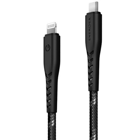 ENERGEA kabel Nyloflex USB-C - LightningC94 MFI 1.5m czarny/black