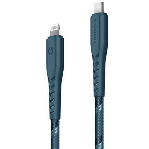 ENERGEA kabel Nyloflex USB-C - LightningC94 MFI 1.5m niebieski/blue