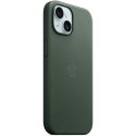 Etui Apple MT4F3ZM/A iPhone 15 Plus / 14Plus 6.7" MagSafe wieczna zieleń/evergreen FineWoven Case