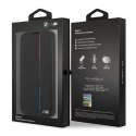 Etui BMW BMBKS22MTRTBK S22+ S906czarny/black bookcase M Collection Triangles