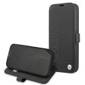 Etui BMW BMFLBKP13SSLLBK iPhone 13 mini5,4" czarny/black book Signature