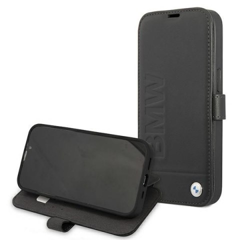 Etui BMW BMFLBKP13SSLLBK iPhone 13 mini5,4" czarny/black book Signature
