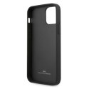 Etui BMW BMHCP12LRSCSK iPhone 12 Pro Max6,7" czarny/black hardcase Leather Perforate Sides