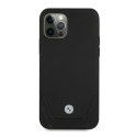 Etui BMW BMHCP12LRSWPK iPhone 12 Pro Max6,7" czarny/black hardcase Leather Perforate