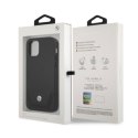 Etui BMW BMHCP12LRSWPK iPhone 12 Pro Max6,7" czarny/black hardcase Leather Perforate