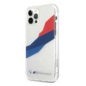 Etui BMW BMHCP12LSKTGT iPhone 12 Pro Max6,7" transparent hardcase Motorsport Tricolor
