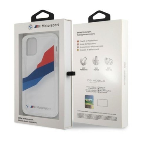 Etui BMW BMHCP12LSKTGT iPhone 12 Pro Max6,7" transparent hardcase Motorsport Tricolor