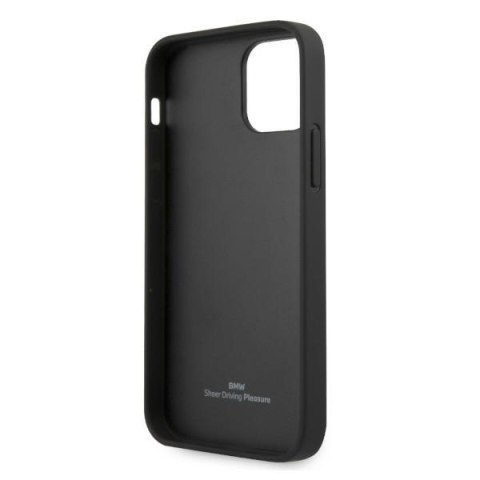 Etui BMW BMHCP12MRSPPR iPhone 12/12 Pro6,1" czerwony/red hardcase Leather Curve Perforate