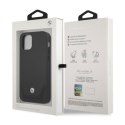 Etui BMW BMHCP12MRSWPK iPhone 12/12 Pro6,1" czarny/black hardcase Leather Perforate