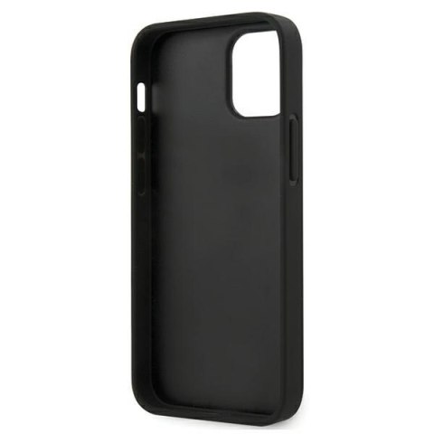 Etui BMW BMHCP12SMHOLBK iPhone12 mini 5,4" czarny/black hardcase M Collection Smooth PU