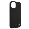 Etui BMW BMHCP12SSILBK iPhone 12 mini5,4" czarny/black hardcase Silicone Signature