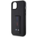 Etui BMW BMHCP14M22GSLK iPhone 14 Plus / 15 Plus 6.7" czarny/black hardcase Grip Hot Stamp